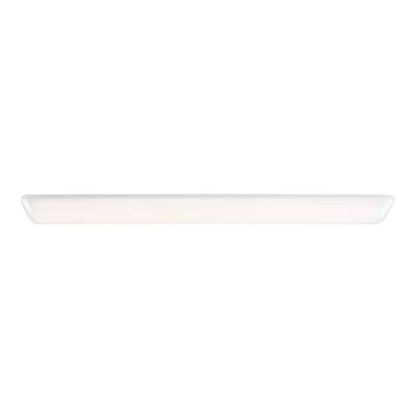 Generation Lighting Kolmar 4 ft. 3000 Lumens Integrated LED White Flush Mount Wraparound