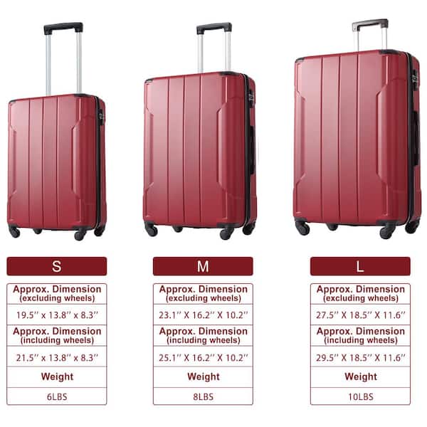 TSA Measuring Guide - Luggage