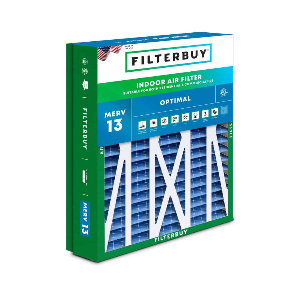 24.5 in. x 27 in. x 5 in. MERV 13 (FPR 10) Health Defense Pleated HVAC AC Furnace Air Filters for Trane & More (1-Pack) price history on PriceWatchPro