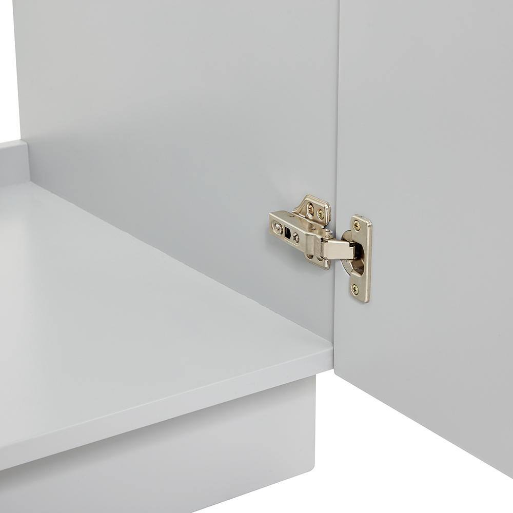 Hamlet 30" Gray Solid Wood Single Vanity Cabinet