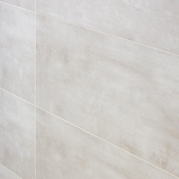 Marken Light Gray 12 in. x 24 in. Matte Porcelain Floor and Wall Tile (8 Pieces 15.75 sq. ft./Case)