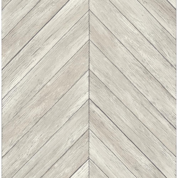 A-Street Prints Parisian Dove Parquet Dove Wallpaper Sample