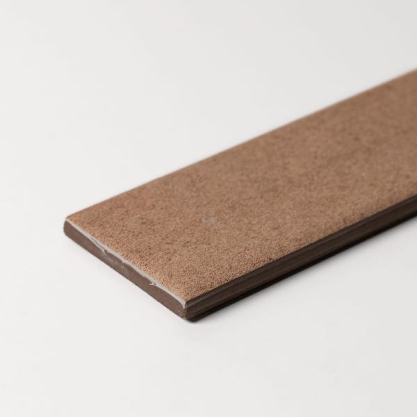 CRUZ BAY STUDIO Adobe 2 in. x 16 in. Sandstone Matte Glazed