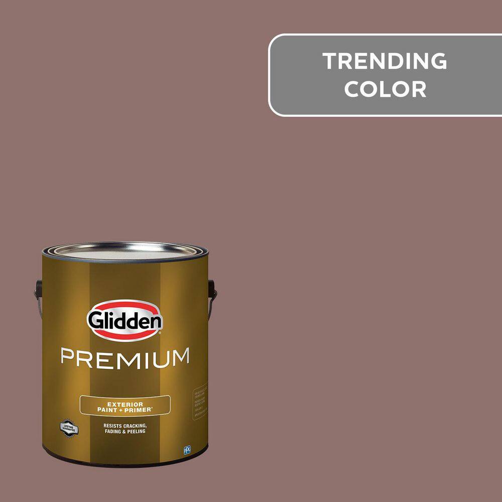 1 gal. PPG1054-6 Oakwood Brown Flat Exterior Latex Paint price history on PriceWatchPro