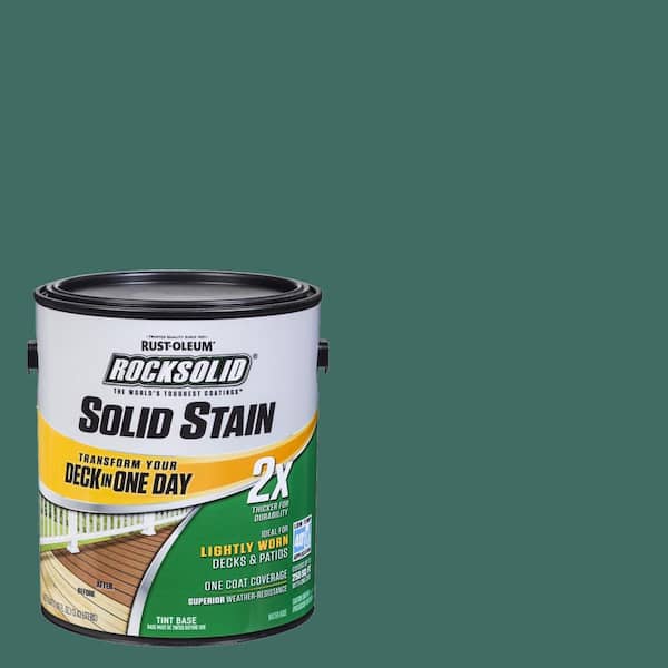 Rust-Oleum RockSolid 1 gal. Forest Exterior 2X Solid Stain