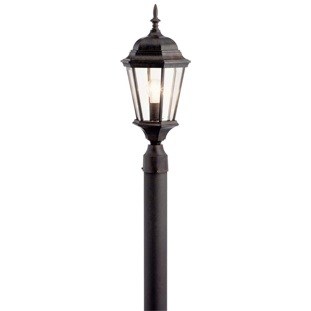KICHLER Madison 1Light Tannery Bronze Aluminum Hardwired Waterproof
