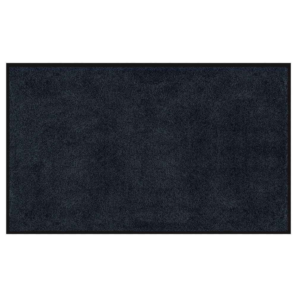 Bungalow Flooring 2-ft x 3-ft Slate Grey Rectangular Indoor Decorative Door  Mat in the Mats department at