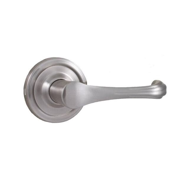 Weslock Essentials Satin Nickel Passage Hall/Closet Provence Door Lever