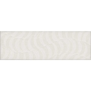 Passage 11.7 in. x 39.2 in. White Ceramic Matte Wall Tile (15.93 sq. ft./case) 5-Pack