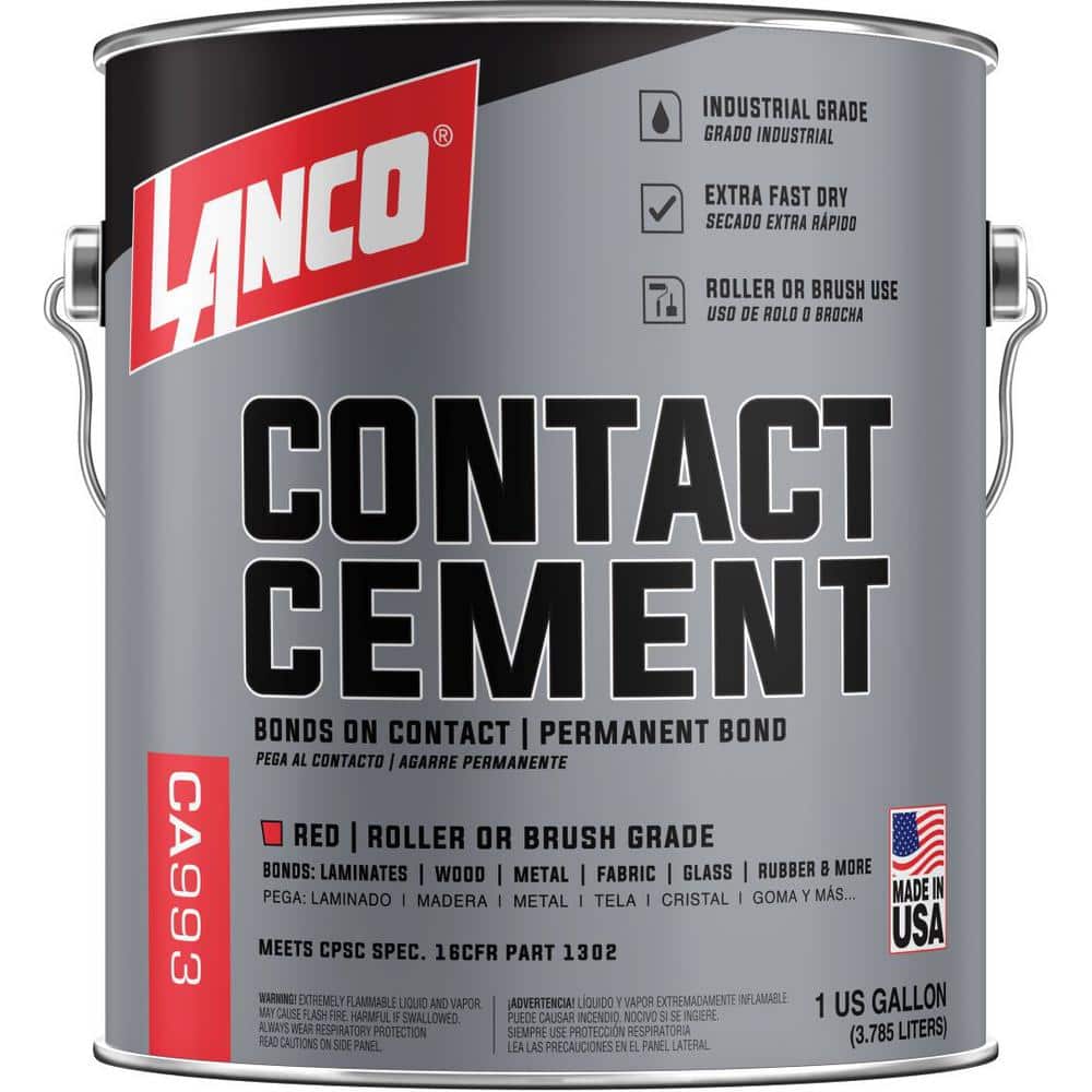 Lanco 120 fl. oz. Industrial Contact Cement CA9934 The Home Depot