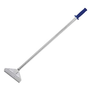 8 in. W Floor Scraper Hand Tool with Adjustable handle and Replacement blade