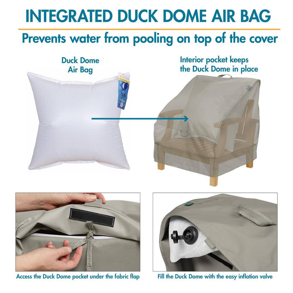 Water-Resistant Moon Rock Outdoor Patio Chair Cover