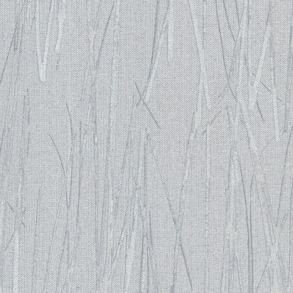 York Wallcoverings Grey Piedmont Bamboo Abstract Vinyl Non-Pasted Wallpaper Roll