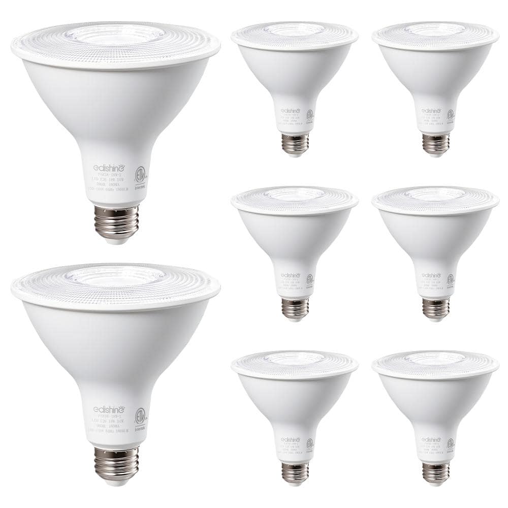 EDISHINE 120-Watt Equivalent PAR38 Dimmable Flood LED Light Bulb