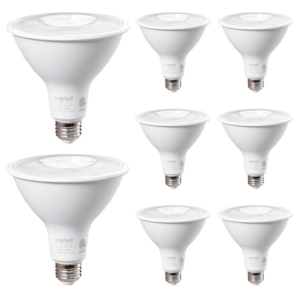 120-Watt Equivalent PAR38 Dimmable Flood LED Light Bulb, 5000K Daylight (8-Pack)