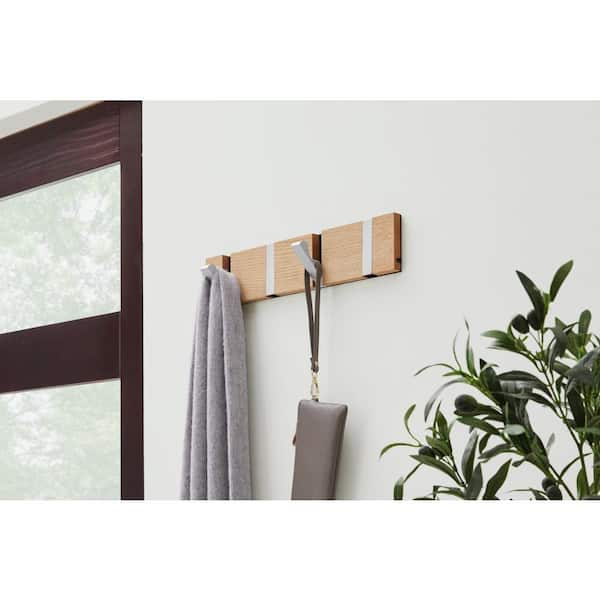 Andover Mills™ Kissena Wall 4 - Hook Wall Mounted Coat Rack & Reviews -  Wayfair Canada