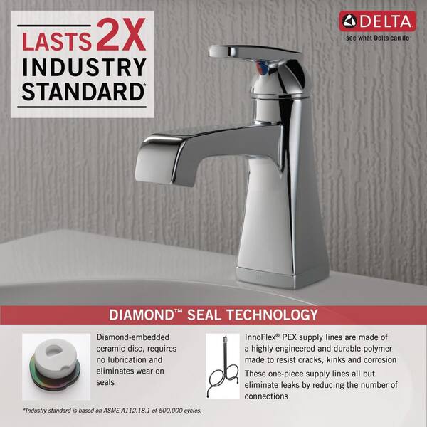 Bathroom Supplies & Accessories Home & Garden Delta Ashlyn Single Hole