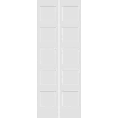 5 Panel - Bifold Doors - Closet Doors - The Home Depot