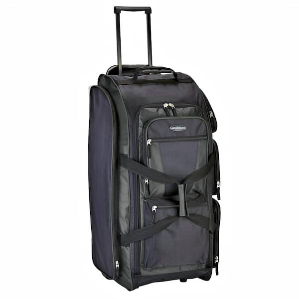 Travelers Club 30 in. Multi-Pocket Upright Rolling Duffel Bag-85130-010 ...