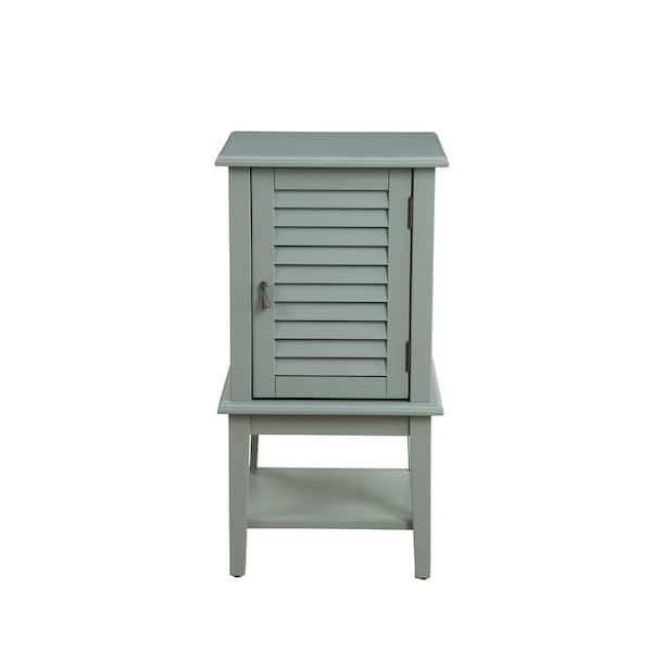Acme Furniture Hilda Light Blue Storage Cabinet