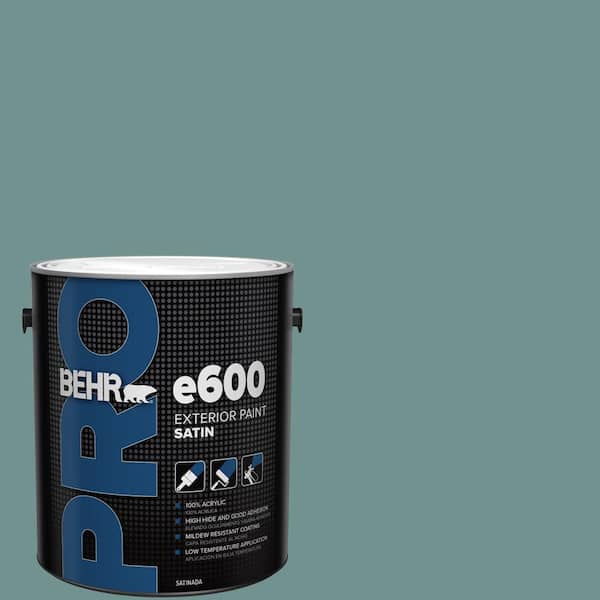 1 gal. #ECC-60-3 Pool Tide Satin Exterior Paint