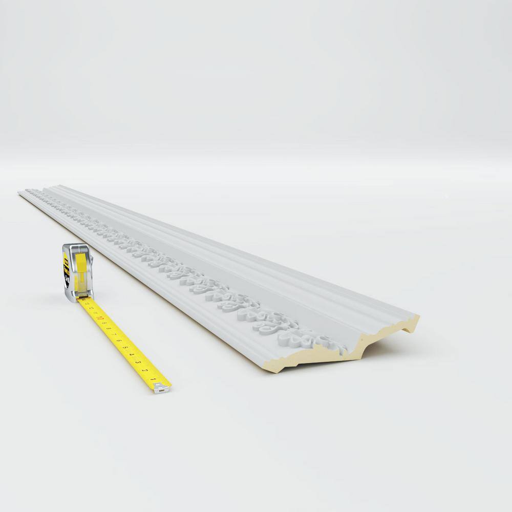 Large Primed Polyurethane Architectural Crown Moulding
