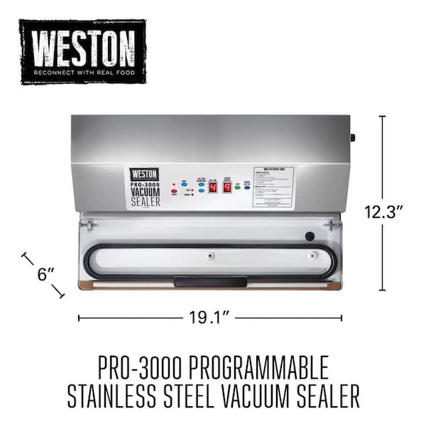 Weston 65-3001-RE Realtree Edge Vacuum Sealer with Roll Storage