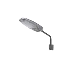 Yard Light Grey Outdoor Solar Motion Wall Light with 2 Mounting Options - Mounting Arm or Direct to Wall