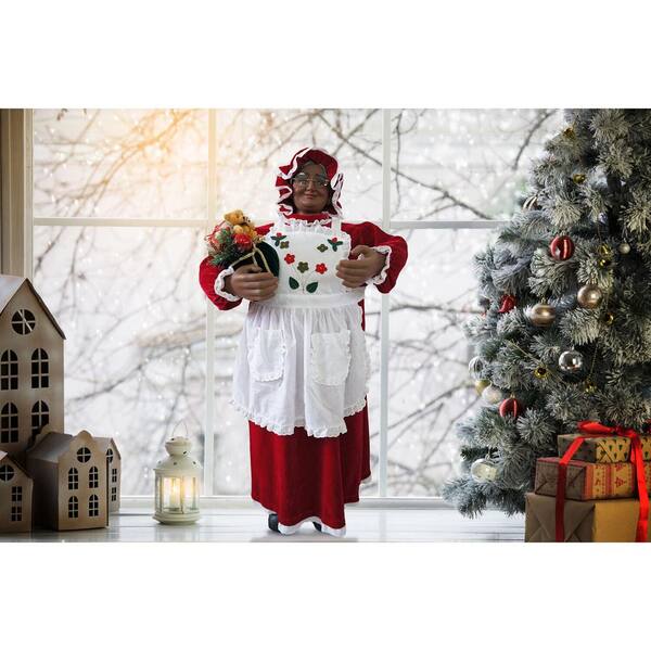 Fraser Hill Farm 36 in. Music and Motion Mrs. Claus with