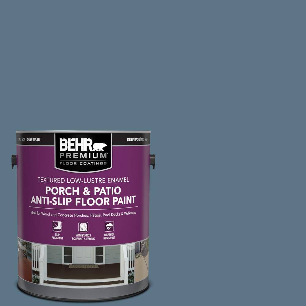 1 gal. #SC-107 Wedgewood Textured Low-Lustre Enamel Interior/Exterior Porch and Patio Anti-Slip Floor Paint price history on PriceWatchPro