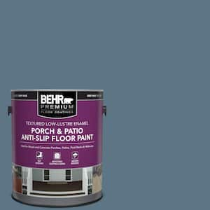 1 gal. #SC-107 Wedgewood Textured Low-Lustre Enamel Interior/Exterior Porch and Patio Anti-Slip Floor Paint