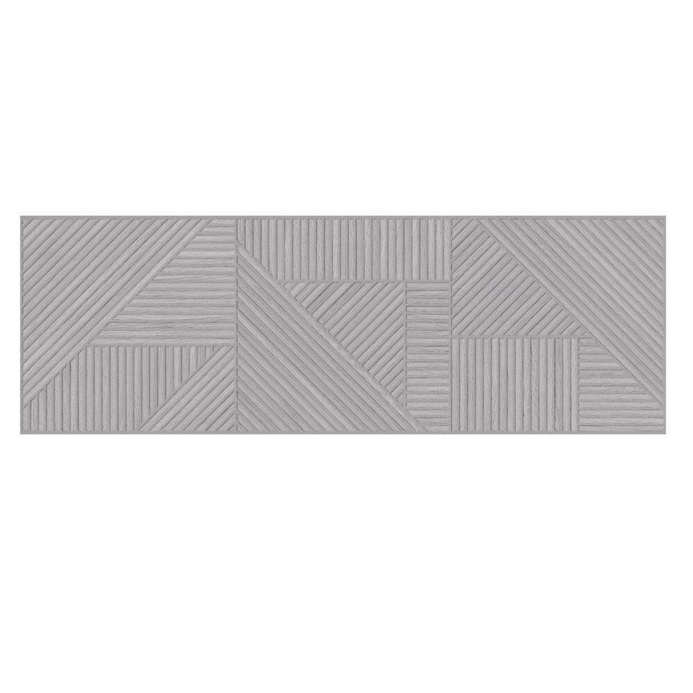Mettria Aske Grey 13 in. x 39 in. Subway Geometric Textured Wood-Look Matte Ceramic Wall Tile (14.31 sq. ft. /Case) price history on PriceWatchPro