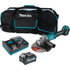 40V Max XGT Brushless Cordless 7 in./9 in. Paddle Switch Angle Grinder Kit with Electric Brake, AWS Capable (4.0Ah)