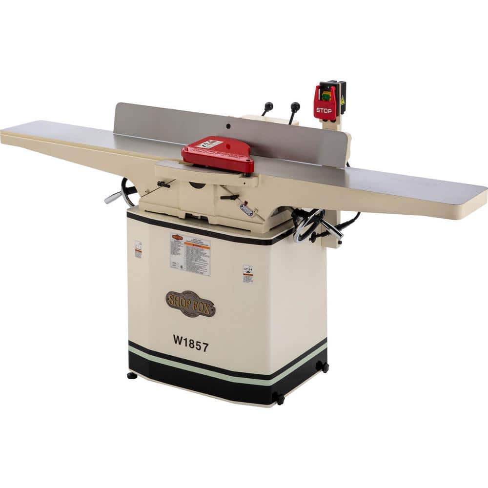 Shop Fox 8 in. 230-Volt 3 HP Dovetail Jointer with Mobile Base