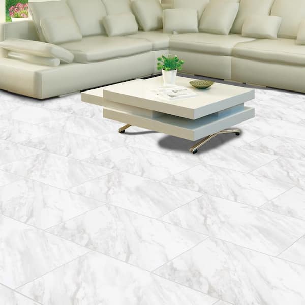 Matte Porcelain Floor And Wall Tile, White Matte Finish Porcelain Floor Tile