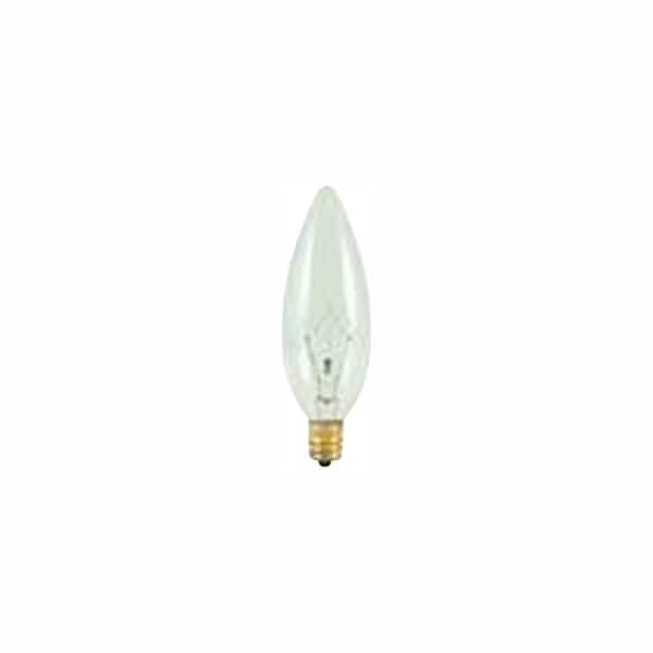 Bulbrite 25-Watt Warm White Light B10 (E12) Candelabra Screw Base ...