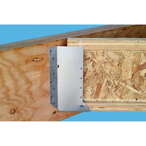 SUR Galvanized Joist Hanger for 4x10 Nominal Lumber, Skewed Right