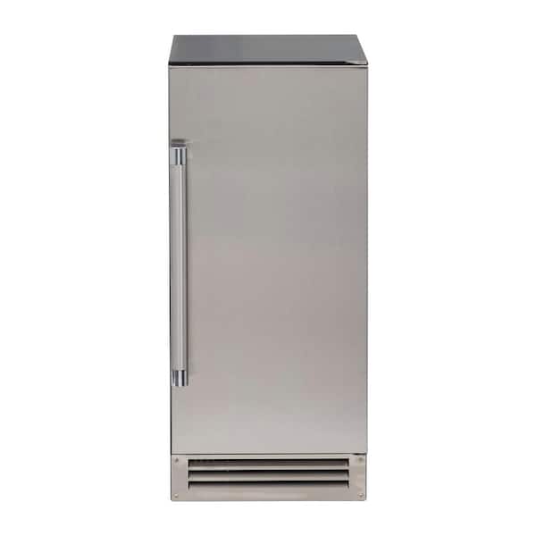 Avanti ELITE Built-in or Freestanding 49 Pound Per Day Ice Maker, 15in., in Stainless Steel