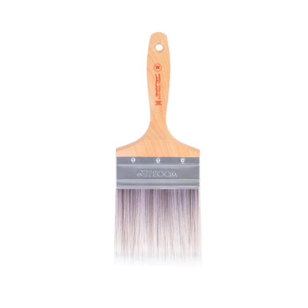 4 in Ultra/Pro Firm Jaguar Nylon/Polyester Flat Brush