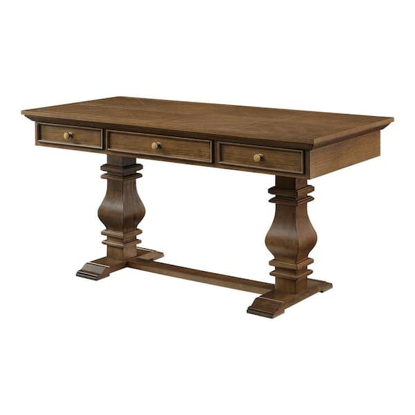 wooden desk home depot