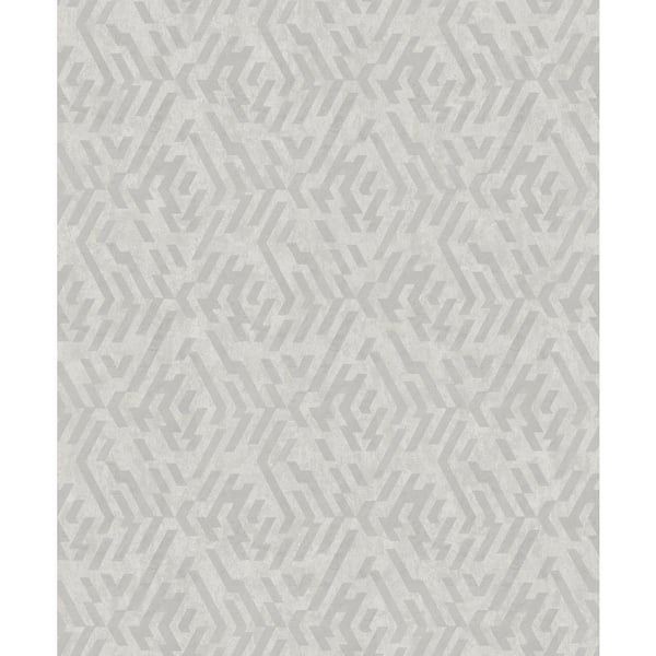 A-Street Prints Kila Grey Geometric Wallpaper 2976-86535 - The Home Depot