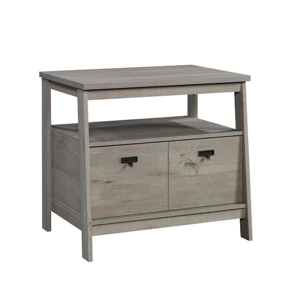 SAUDER Trestle Mystic Oak Decorative Lateral File Cabinet