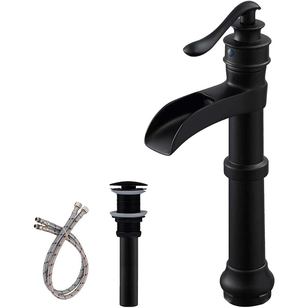 Amazing Force Black Waterfall factory Faucet