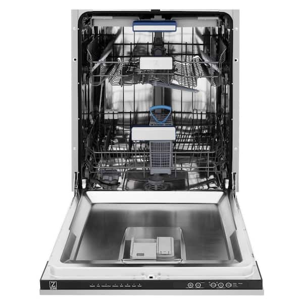Tallac Series 24 in. Top Control 8-Cycle Tall Tub Dishwasher with 3rd Rack in Stainless Steel