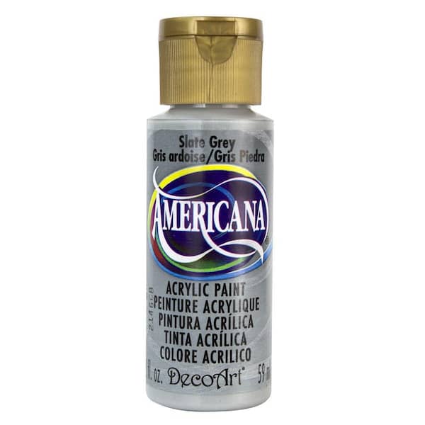 DecoArt Americana 2 oz. Slate Grey Acrylic Paint