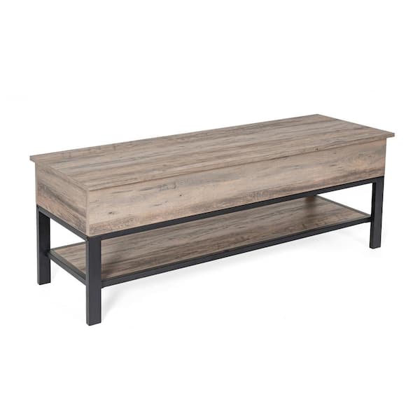 Gray Dining Bench 47.25 in .