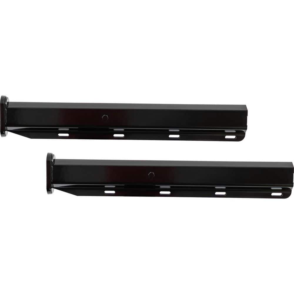 Spring-Loaded Mud Flap Hanger - Straight, Black price history on PriceWatchPro