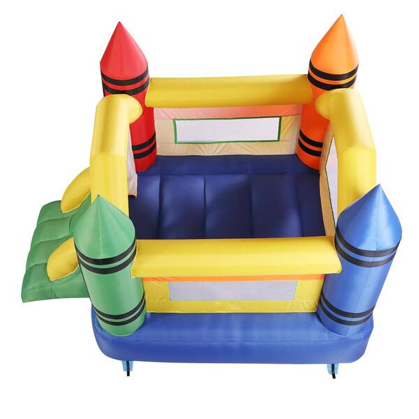 TOBBI 12.1 ft. x 9.2 ft. Inflatable Bounce House, Kid Jump ...