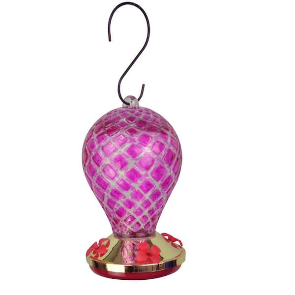 RCS Gifts Hummingbird Feeder Balloon Purple