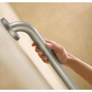 Home Care 18 in. x 1-1/2 in. Concealed Screw Grab Bar with SecureMount in Stainless Steel